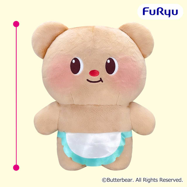 バターベア 超BIGぬいぐるみのプライズ画像