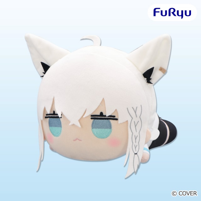 ホロライブプロダクション 寝そべりぬいぐるみー白上フブキーのプライズ画像