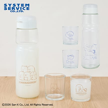 すみっコぐらし ドリンクポット＆グラスセットのプライズ画像