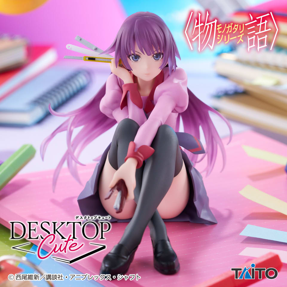〈物語〉シリーズ Desktop Cute フィギュア 戦場ヶ原ひたぎのプライズ画像