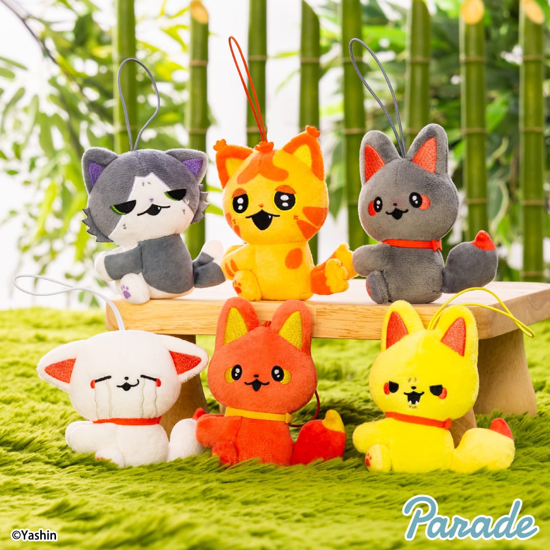 かみさまキツネとサラリーマン くっつきマスコットのプライズ画像