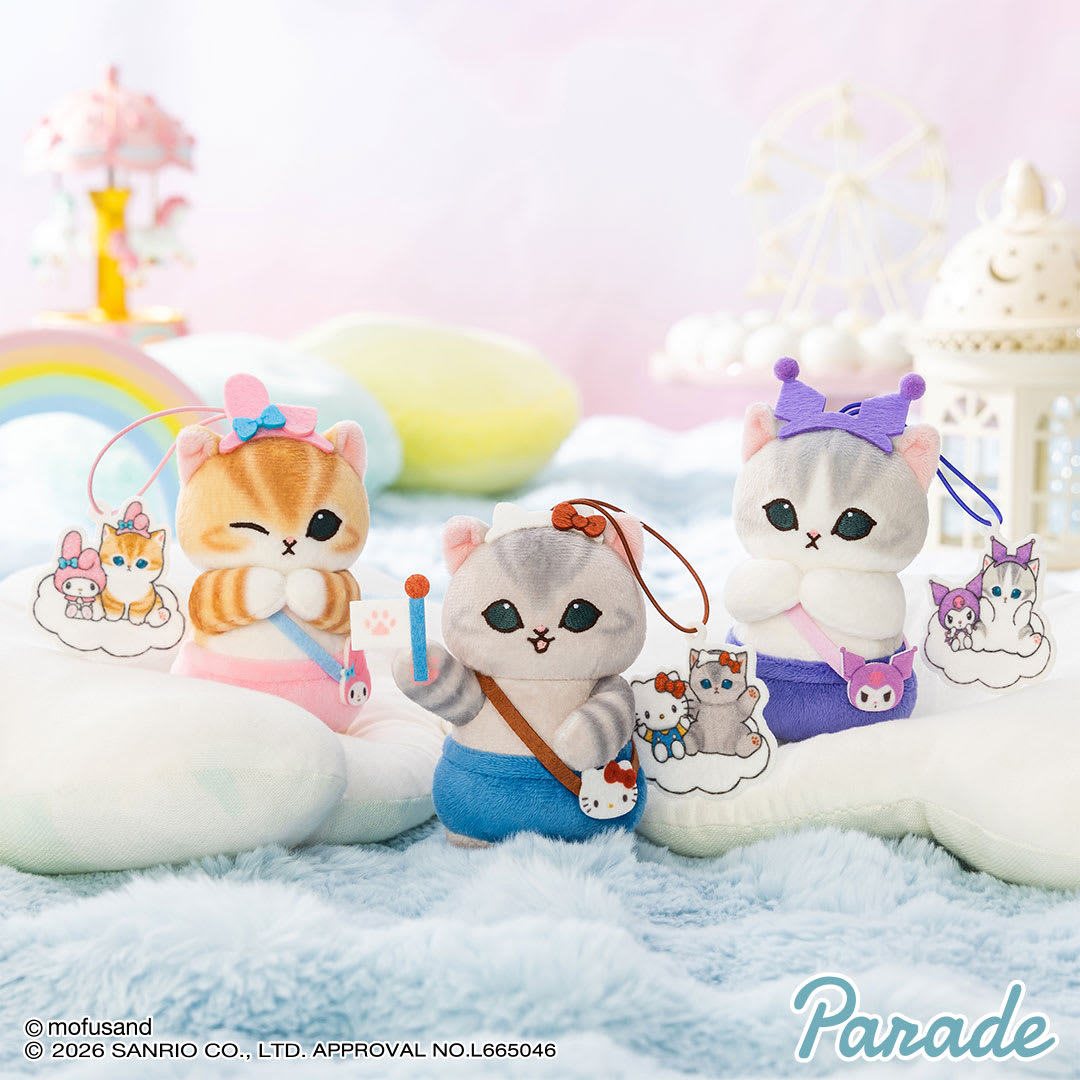 mofusand×サンリオキャラクターズ カチューシャマスコット①のプライズ画像