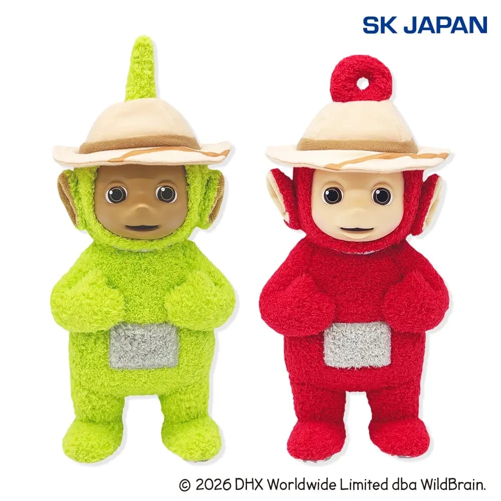 テレタビーズ サファリパーティーGBぬいぐるみ(ディプシー/ポー)のプライズ画像