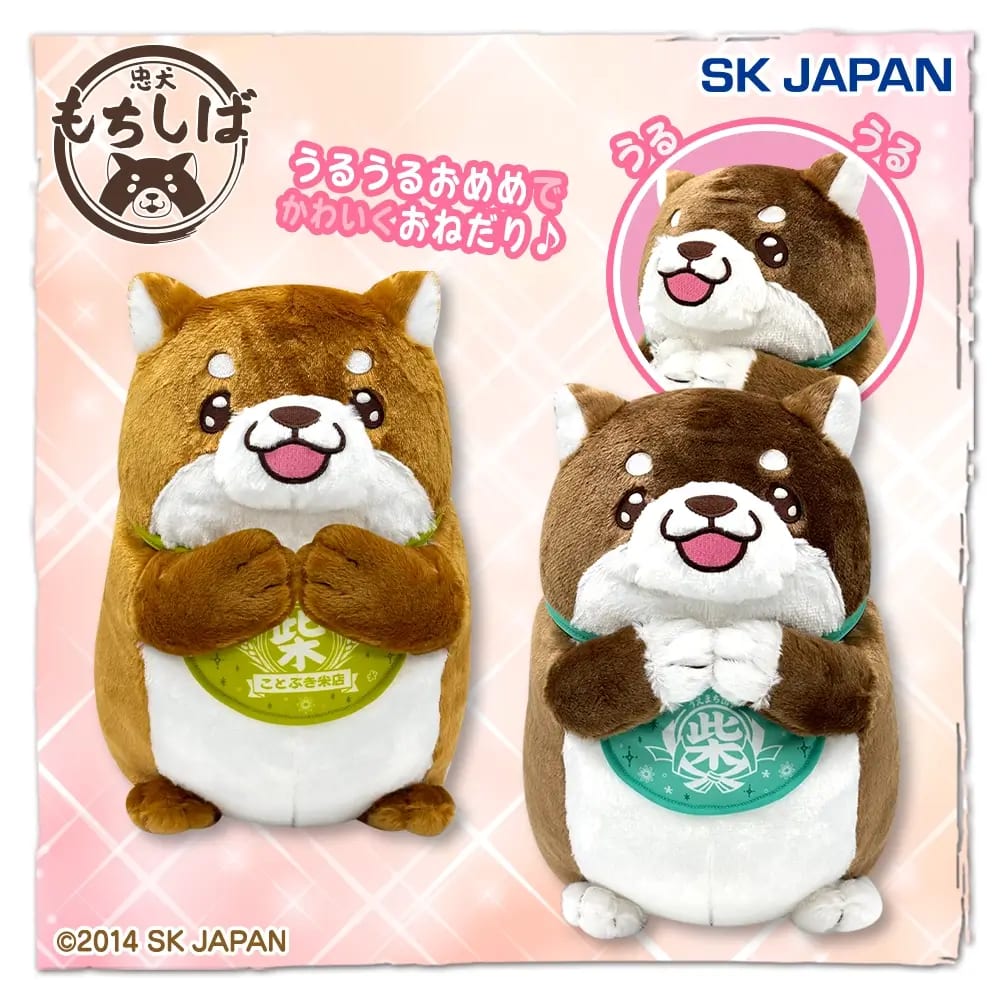 忠犬もちしば おねだりBIGぬいぐるみのプライズ画像