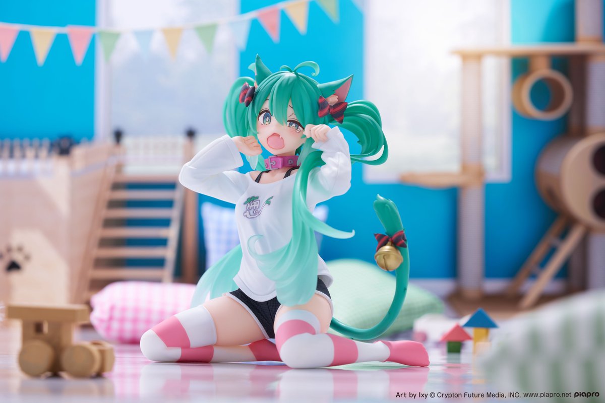 初音ミク】猫耳Tシャツ フィギュア（Desktop Cute）のオンクレ入荷