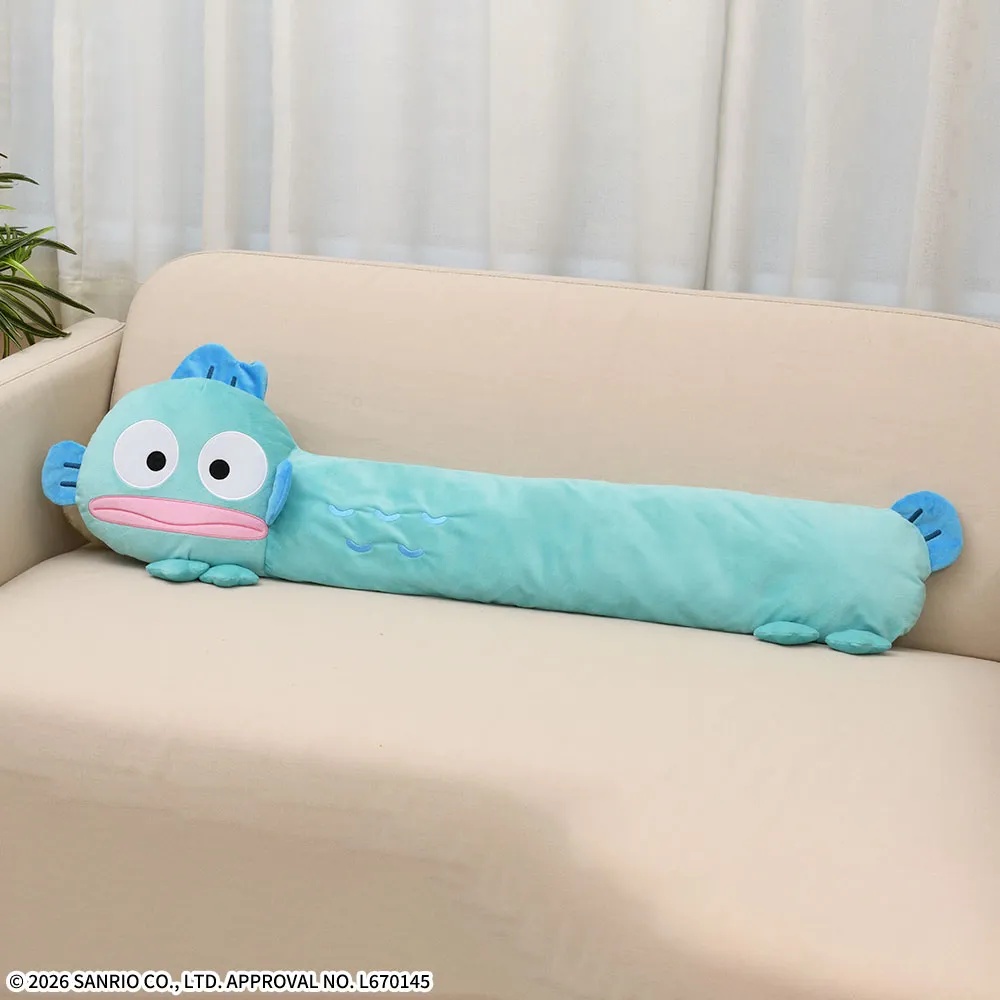 サンリオ】ハンギョドン めっちゃなが～い！ クッションのオンクレ入荷 