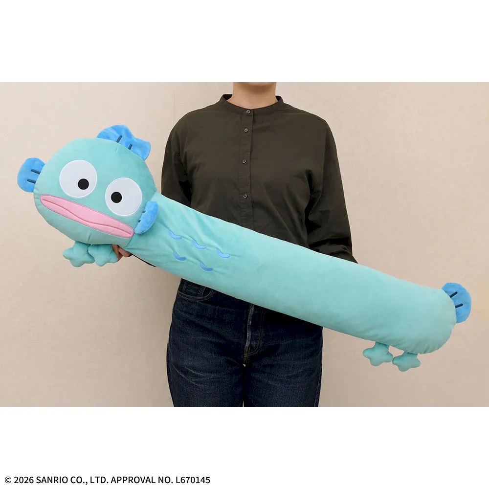 ハンギョドン プラチナムザッカめっちゃなが~い! クッションのプライズ画像