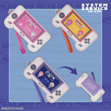 銀河特急 ミルキー☆サブウェイ ゲーム機型パスケースのプライズ画像