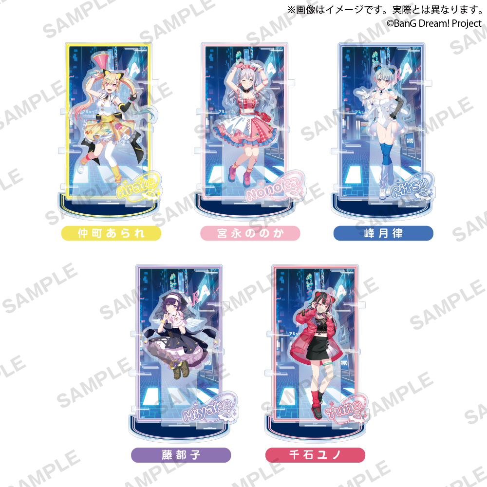 BanG Dream! ビッグジオラマアクリルフィギュア 夢限大みゅーたいぷ NEOAKIBA CULTURE ver.のプライズ画像