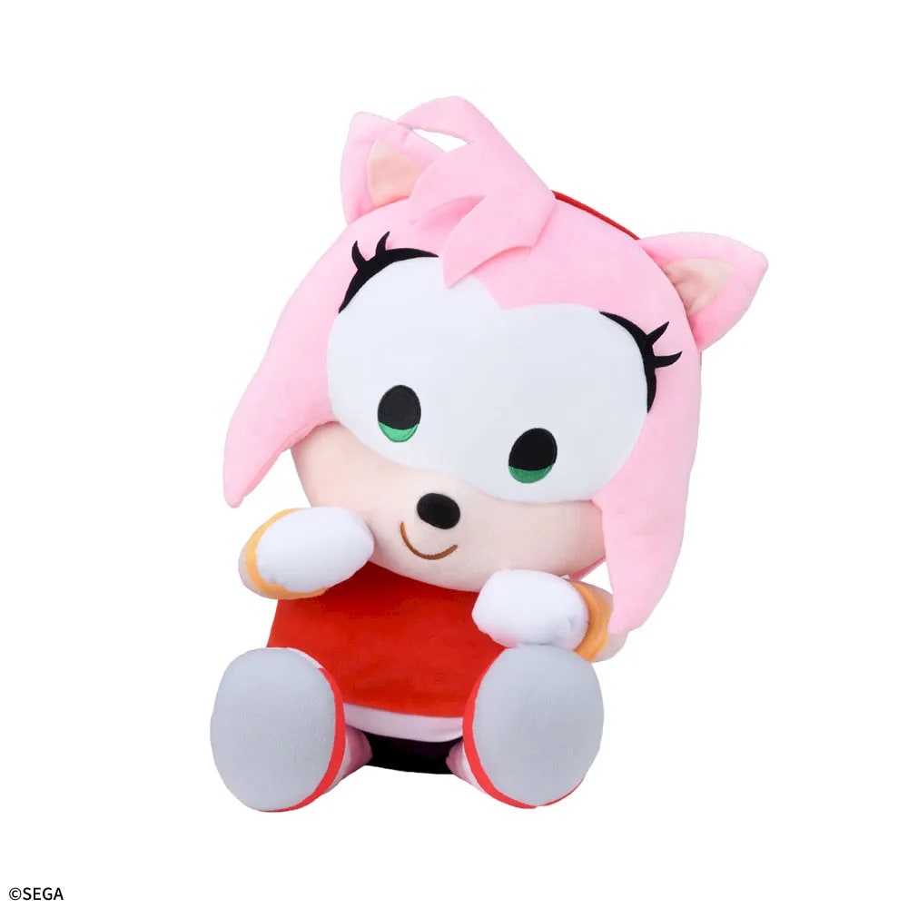 SONIC & FRIENDS ひょこぴょこ LLぬいぐるみ‐エミー‐ ラウンドワン限定Ver.のプライズ画像