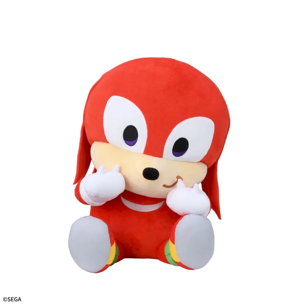 SONIC & FRIENDS ひょこぴょこ LLぬいぐるみ‐ナックルズ‐ ラウンドワン限定Ver.のプライズ画像