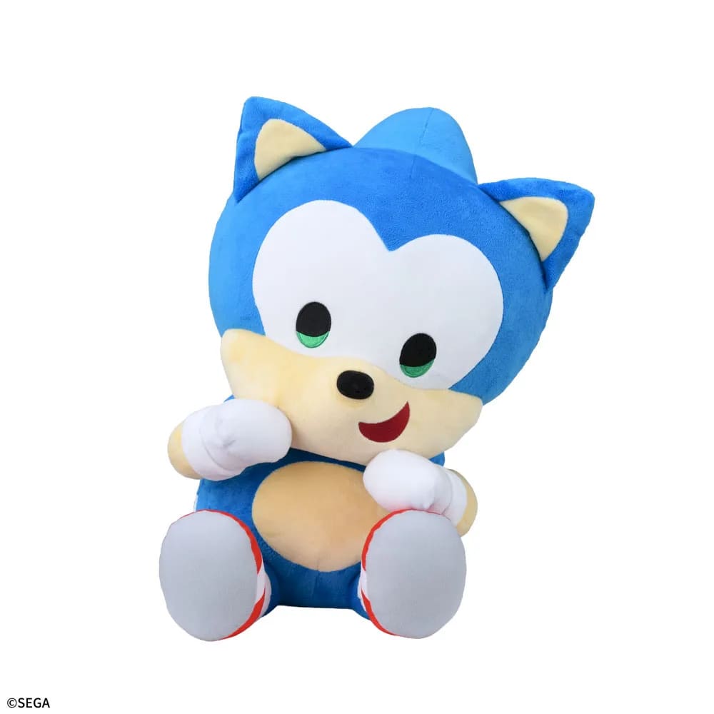 SONIC & FRIENDS ひょこぴょこ LLぬいぐるみ‐ソニック‐ ラウンドワン限定Ver.のプライズ画像