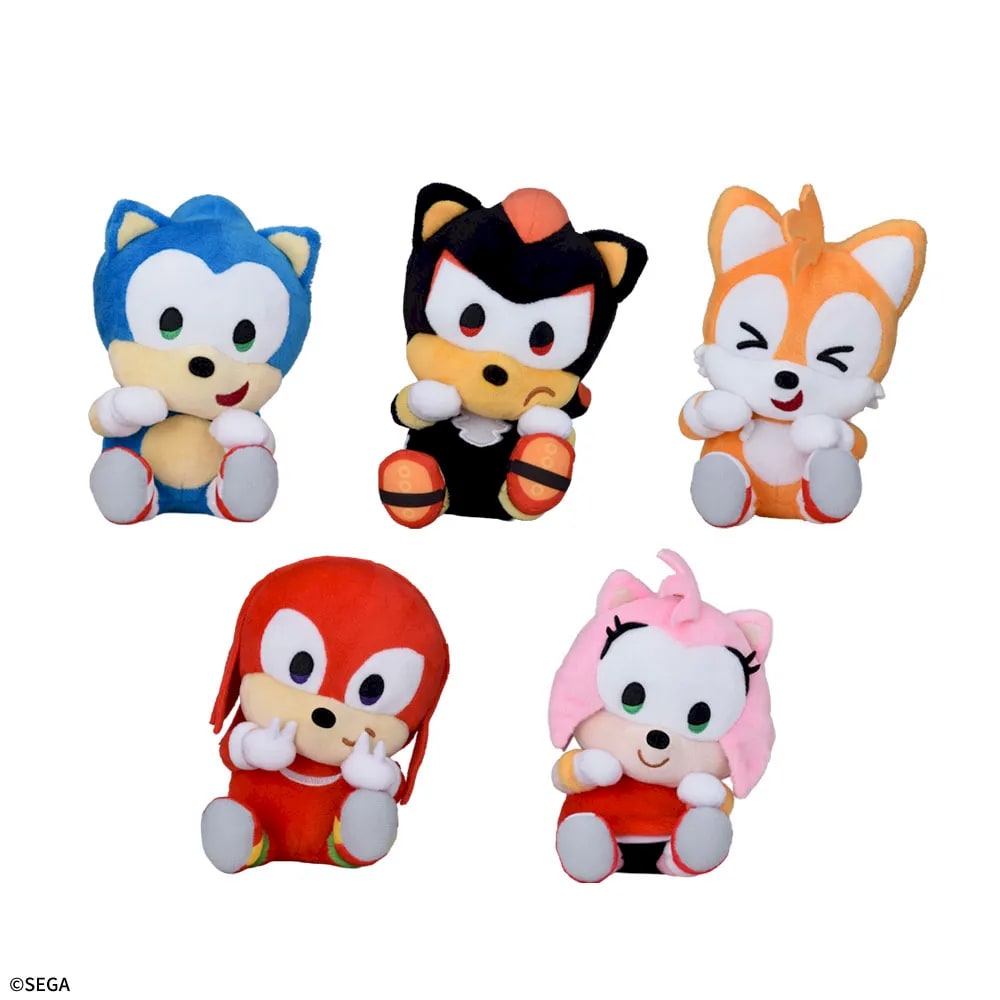SONIC & FRIENDS ひょこぴょこ ぬいぐるみ ラウンドワン限定Ver.のプライズ画像