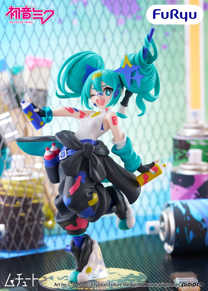 初音ミク ムチュートフィギュアーペイントガール Another color ver.ーのプライズ画像