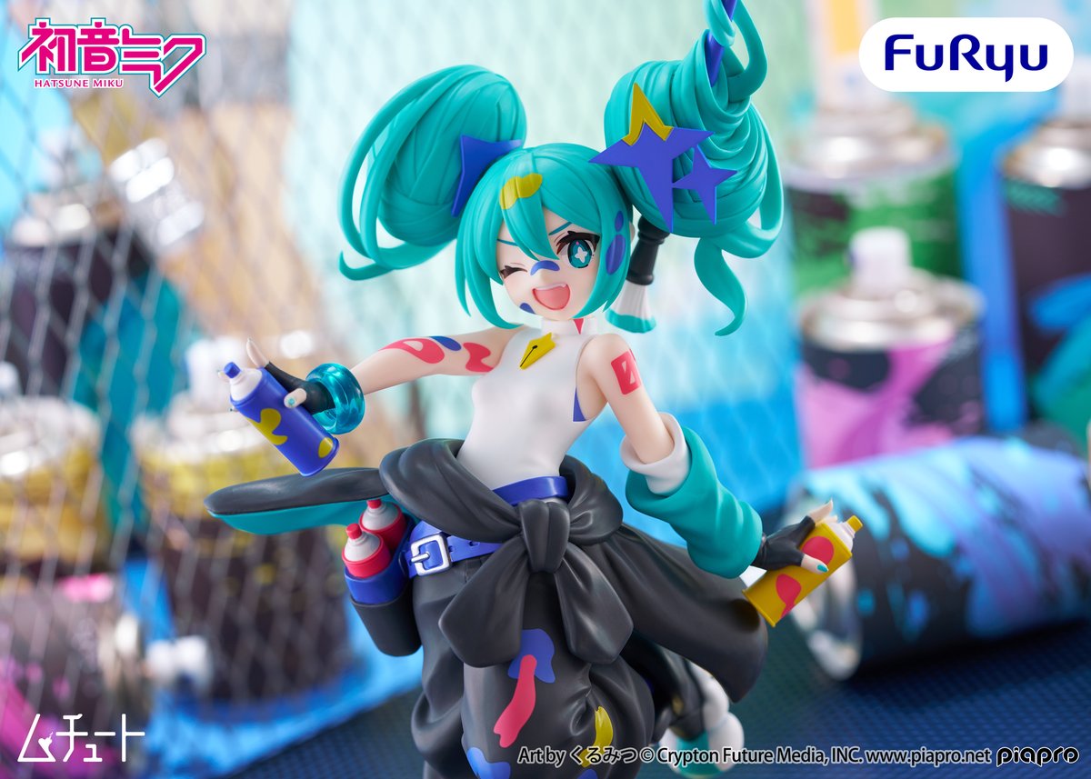初音ミク ムチュートフィギュアーペイントガール Another color ver.ーのプライズ画像