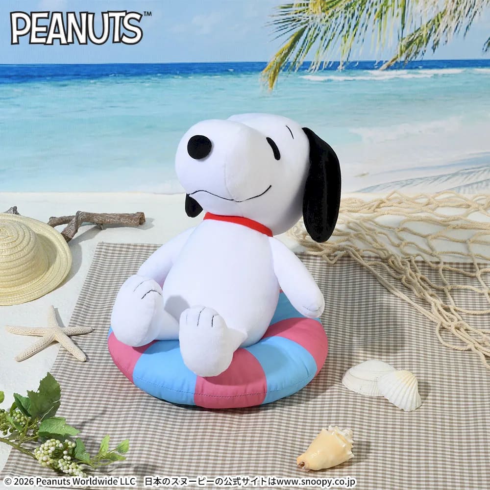 SNOOPY™ Lぬいぐるみ うきわのプライズ画像