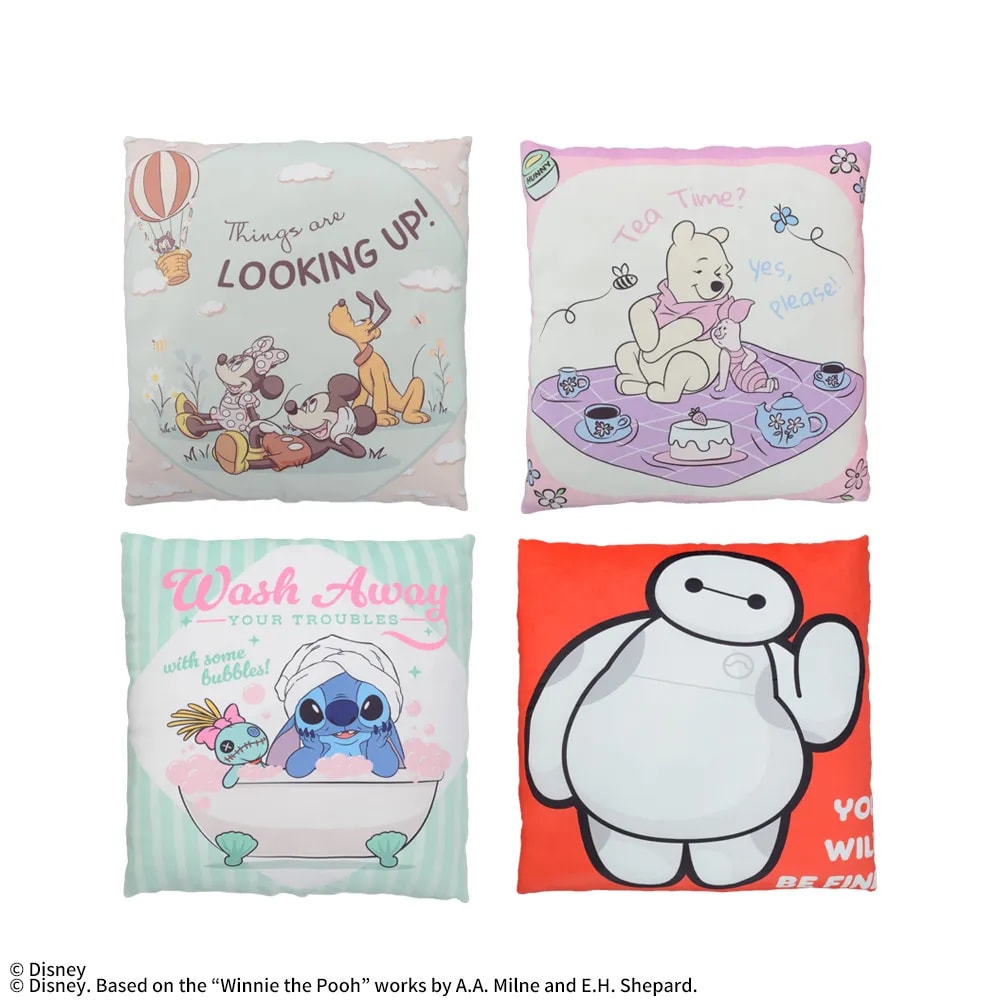 ディズニーキャラクター スーパーギガザッカぐらもっちクッションのプライズ画像