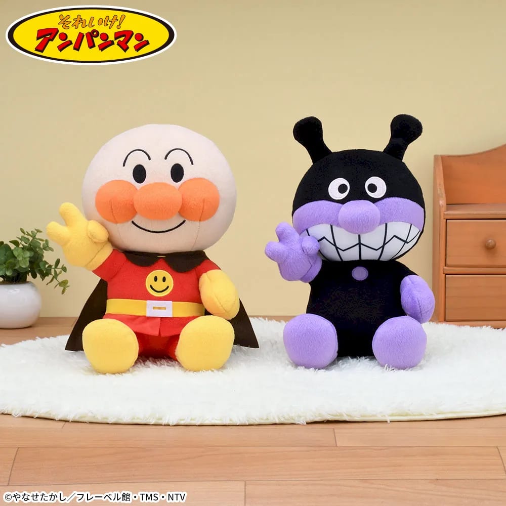 それいけ！アンパンマン みんなでピースぬいぐるみLのプライズ画像