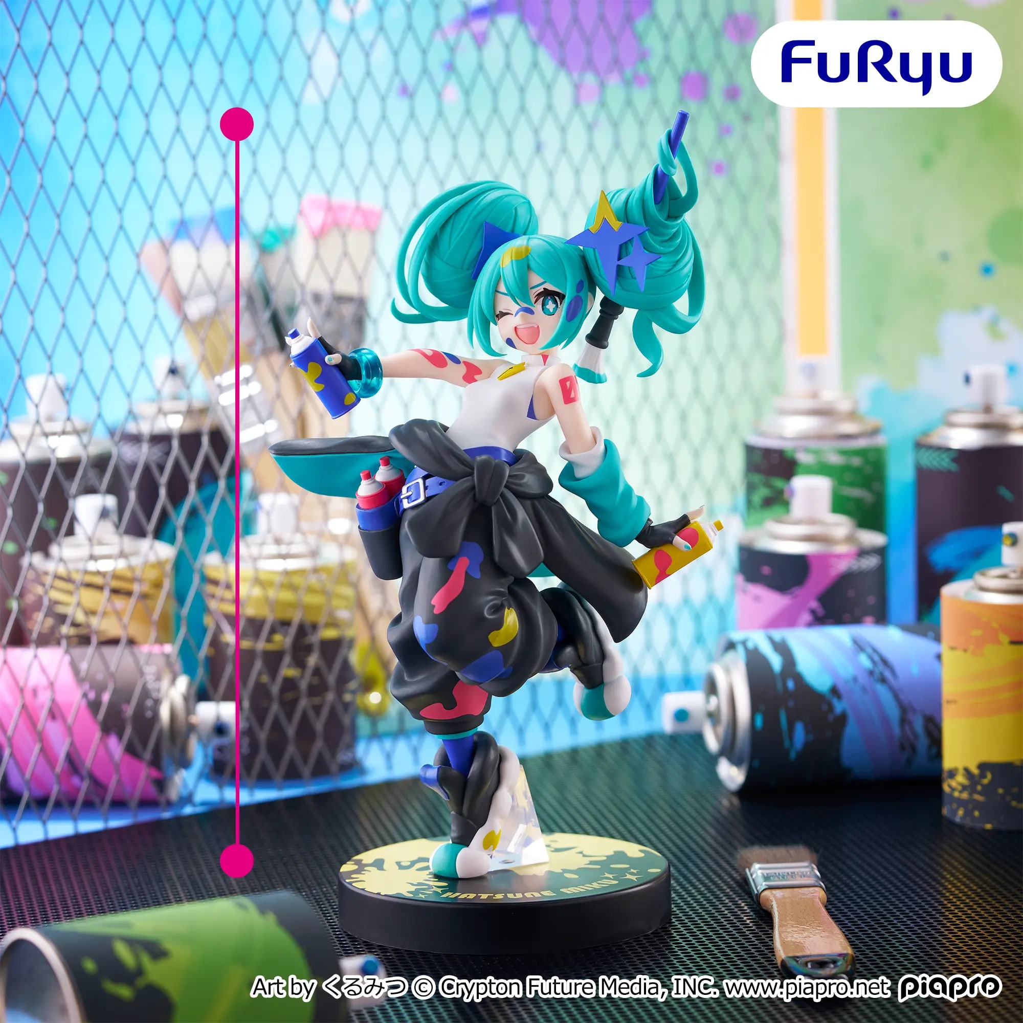 初音ミク ムチュートフィギュアーペイントガール Another color ver.ーのプライズ画像