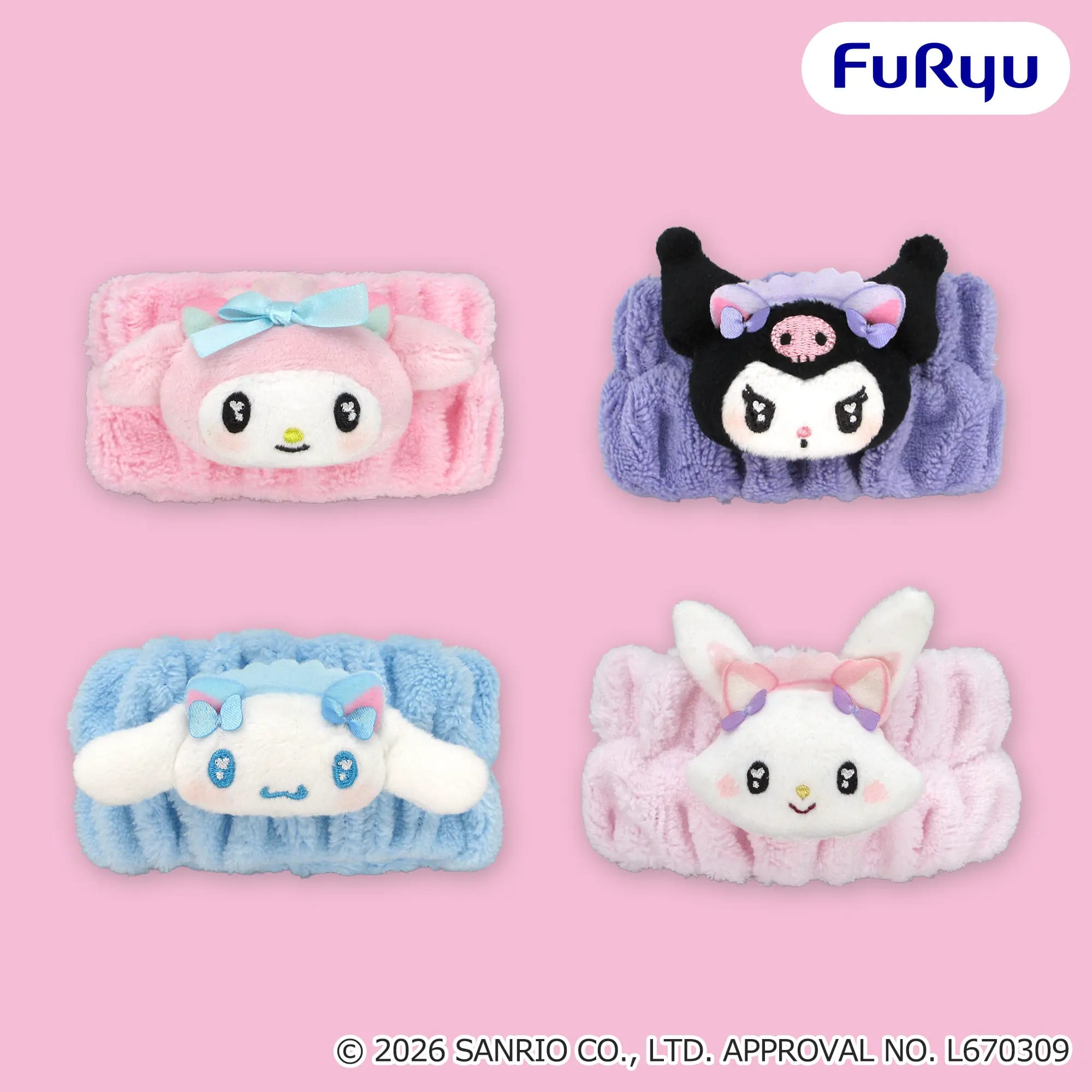 サンリオキャラクターズ ねこみみメイド吸水リストバンドのプライズ画像