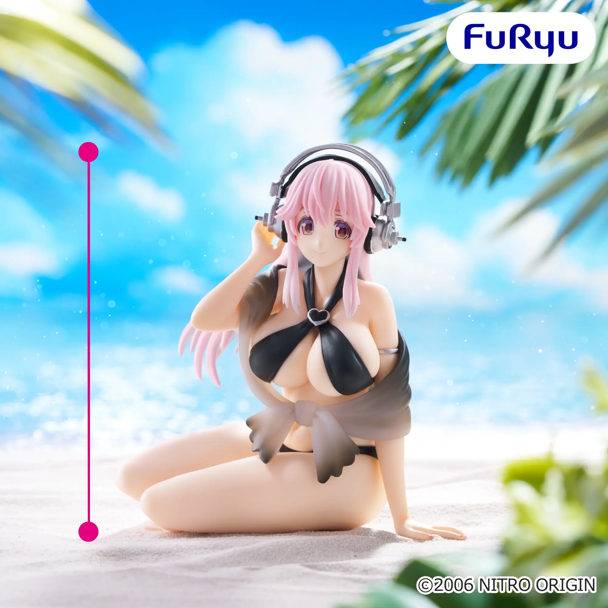 すーぱーそに子 ぬーどるストッパーフィギュア―ブラックビキニver.―のプライズ画像