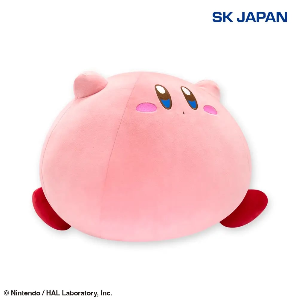 星のカービィ まんぷくもちもちBIGぬいぐるみのプライズ画像