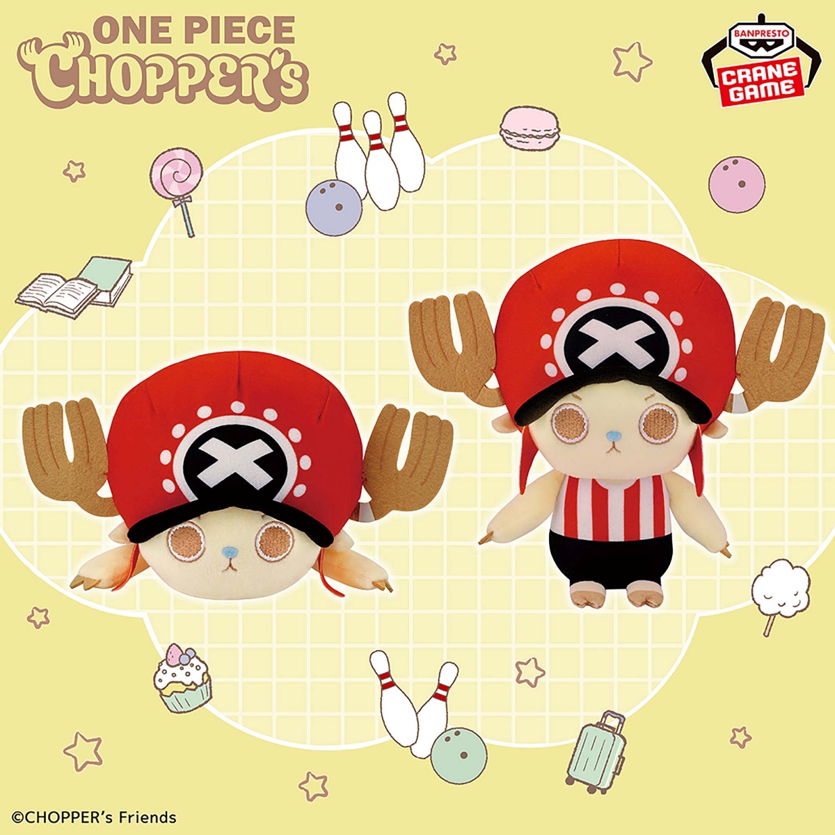 CHOPPER’s ぬいぐるみ チョッパー～ROUND1限定カラー～のプライズ画像