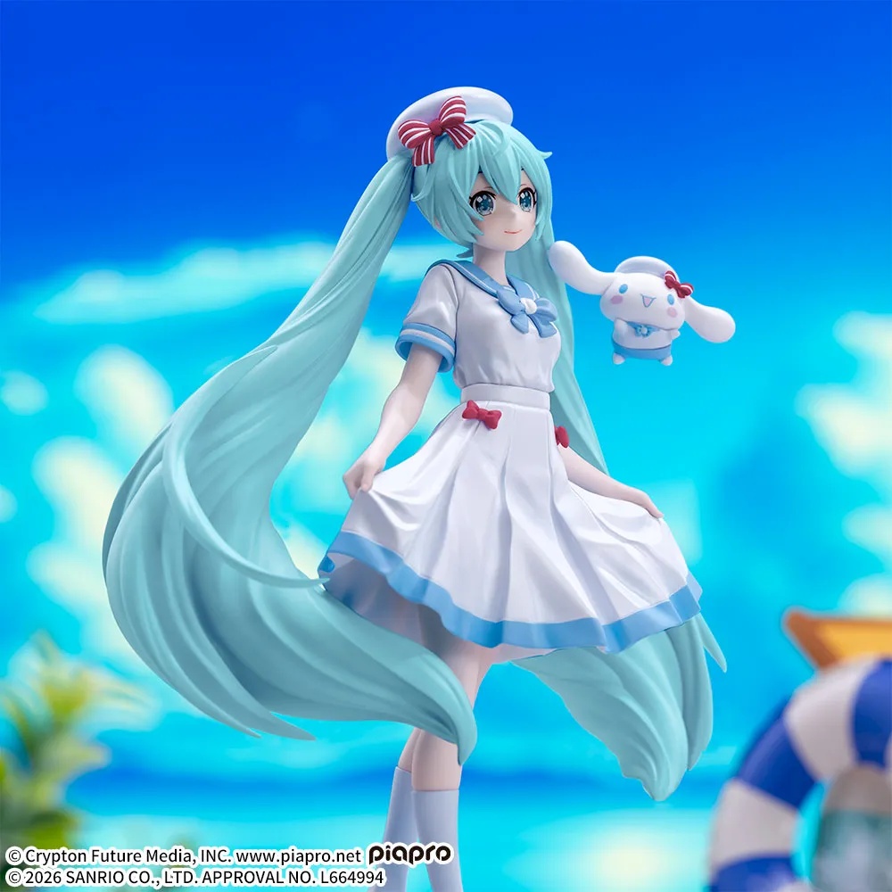 初音ミクシリーズ XStellar ‐初音ミク×シナモロール‐Summer Ver.のプライズ画像