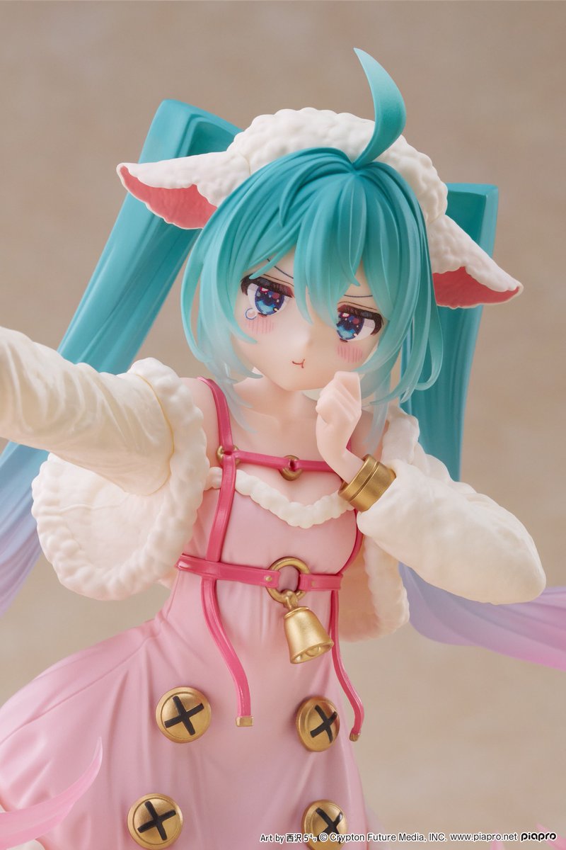 初音ミク Wonderland フィギュア オオカミと七匹の子ヤギのプライズ画像