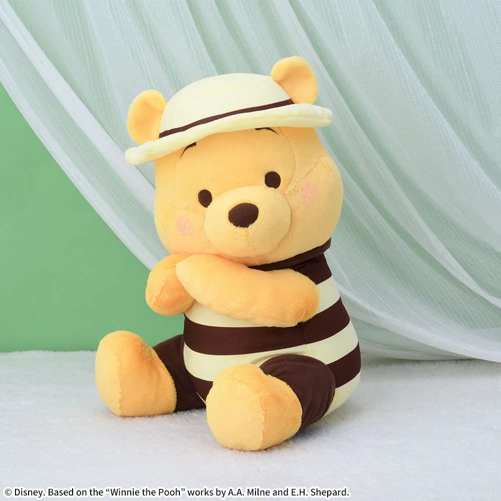 くまのプーさん 赤いほっぺ LLぬいぐるみ はちみつのうたVer.のプライズ画像