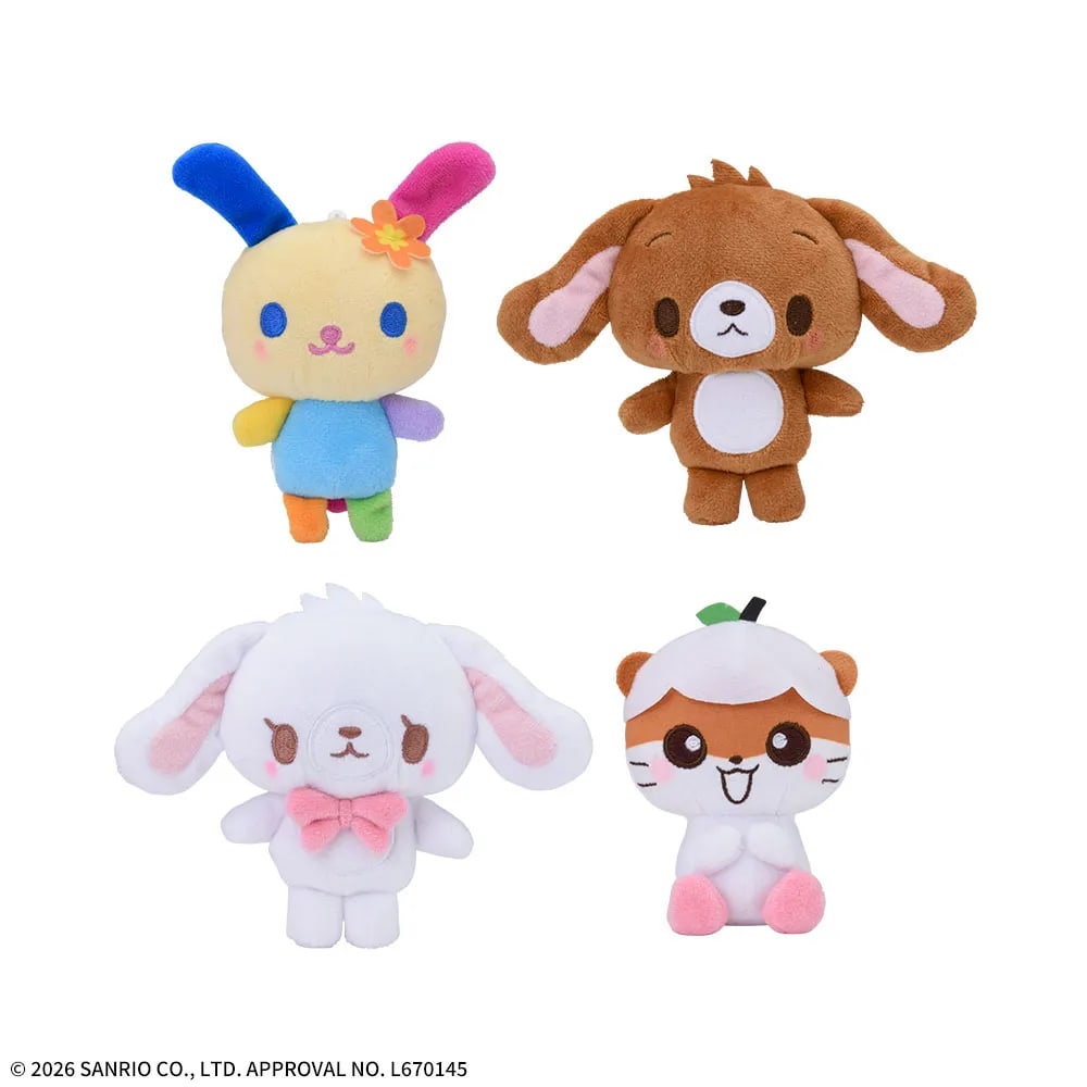 ゆるかわ サンリオキャラクターズ マスコット 平成なつかしキャラVer.のプライズ画像