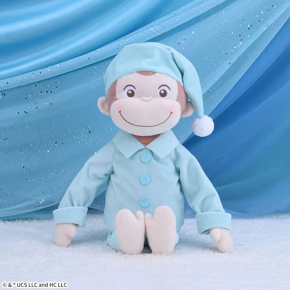 おさるのジョージ LLぬいぐるみ Baby パジャマのプライズ画像