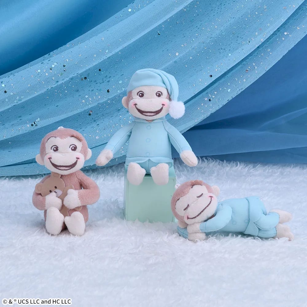 おさるのジョージ マスコット Baby おやすみタイムのプライズ画像