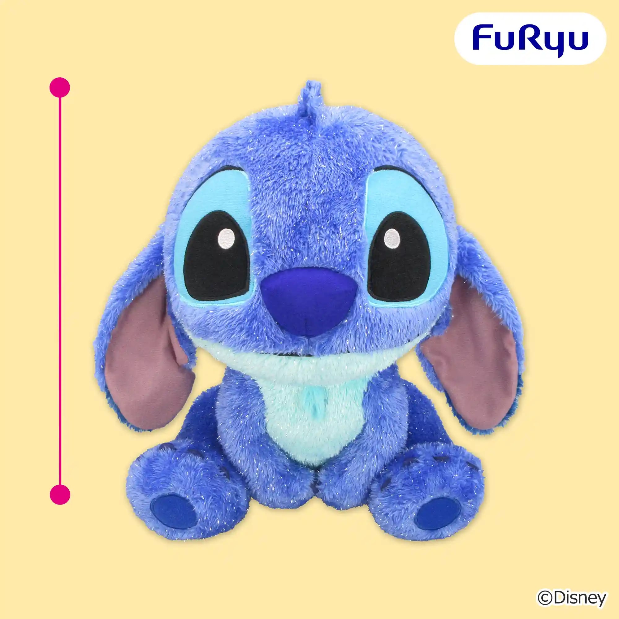 ディズニー スティッチ きらふわ超BIGぬいぐるみのプライズ画像