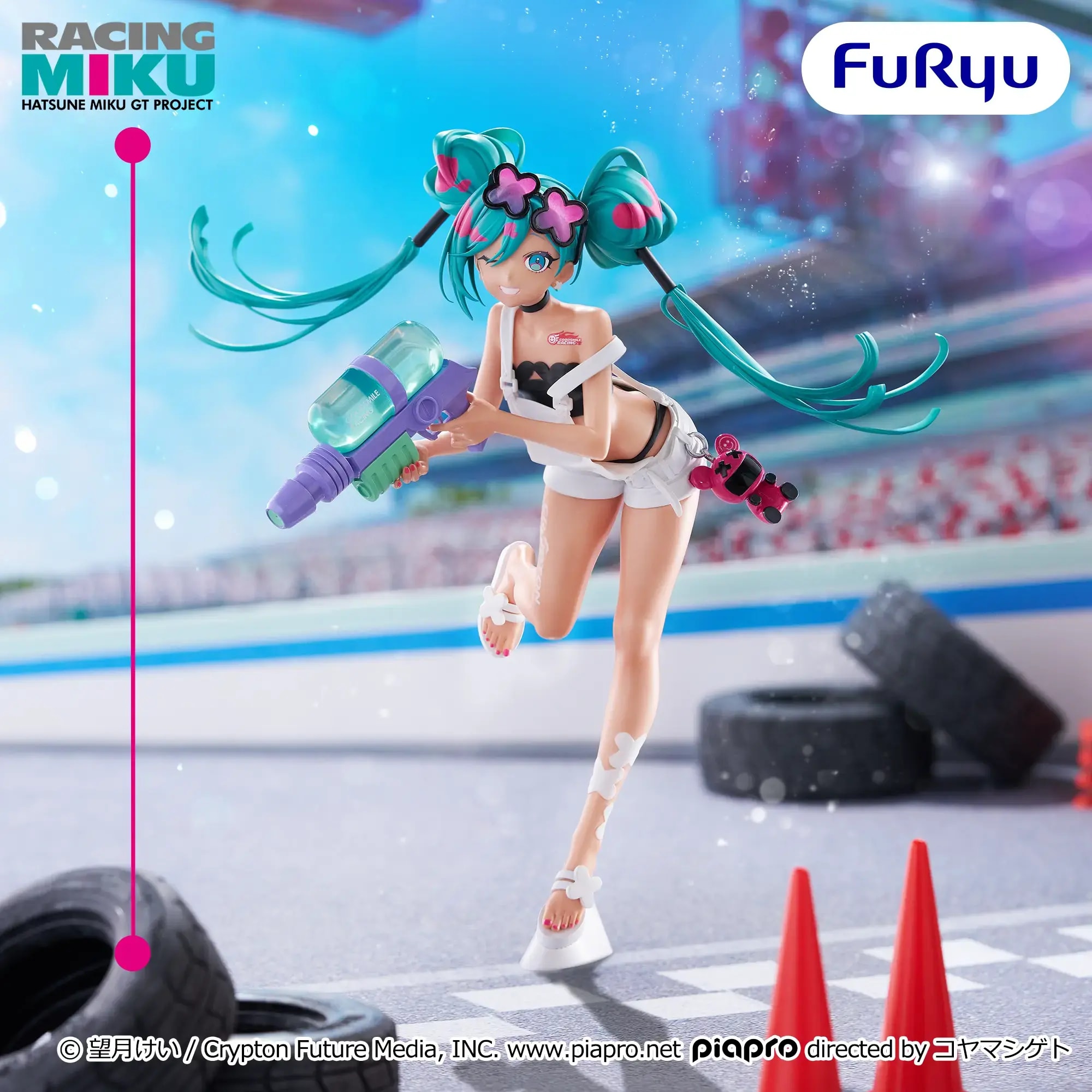 初音ミク GTプロジェクト ムチュートフィギュアーレーシングミク2025 セパンVer.ーのプライズ画像