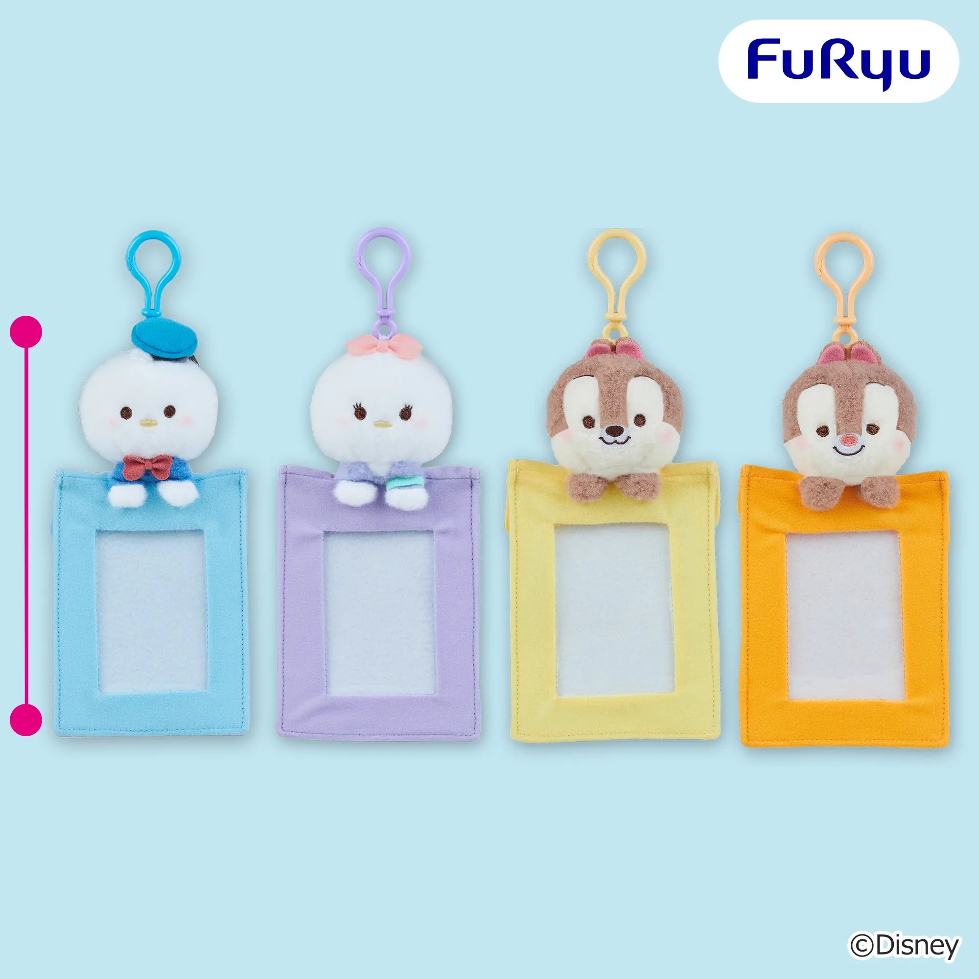 ミッキー＆フレンズ #MY推しDAYS サマーライブ ミルキーボア カードホルダー②のプライズ画像