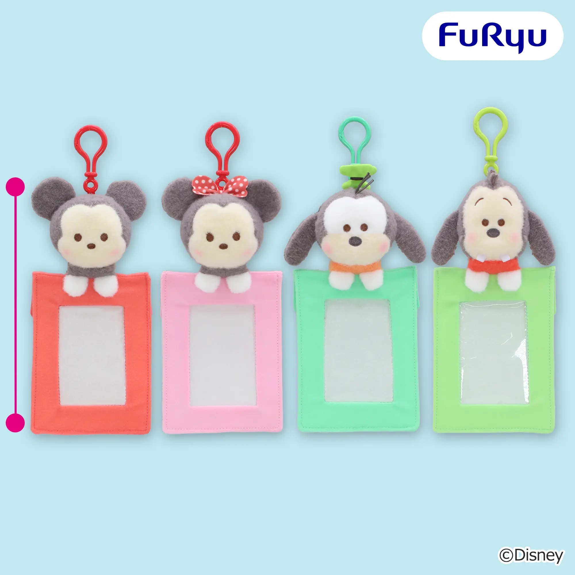 ミッキー＆フレンズ #MY推しDAYS サマーライブ ミルキーボア カードホルダー①のプライズ画像