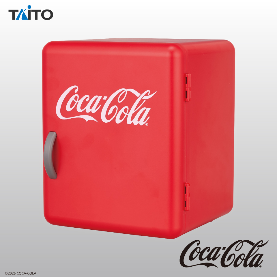 Coca-Cola 冷蔵庫風小物入れのプライズ画像