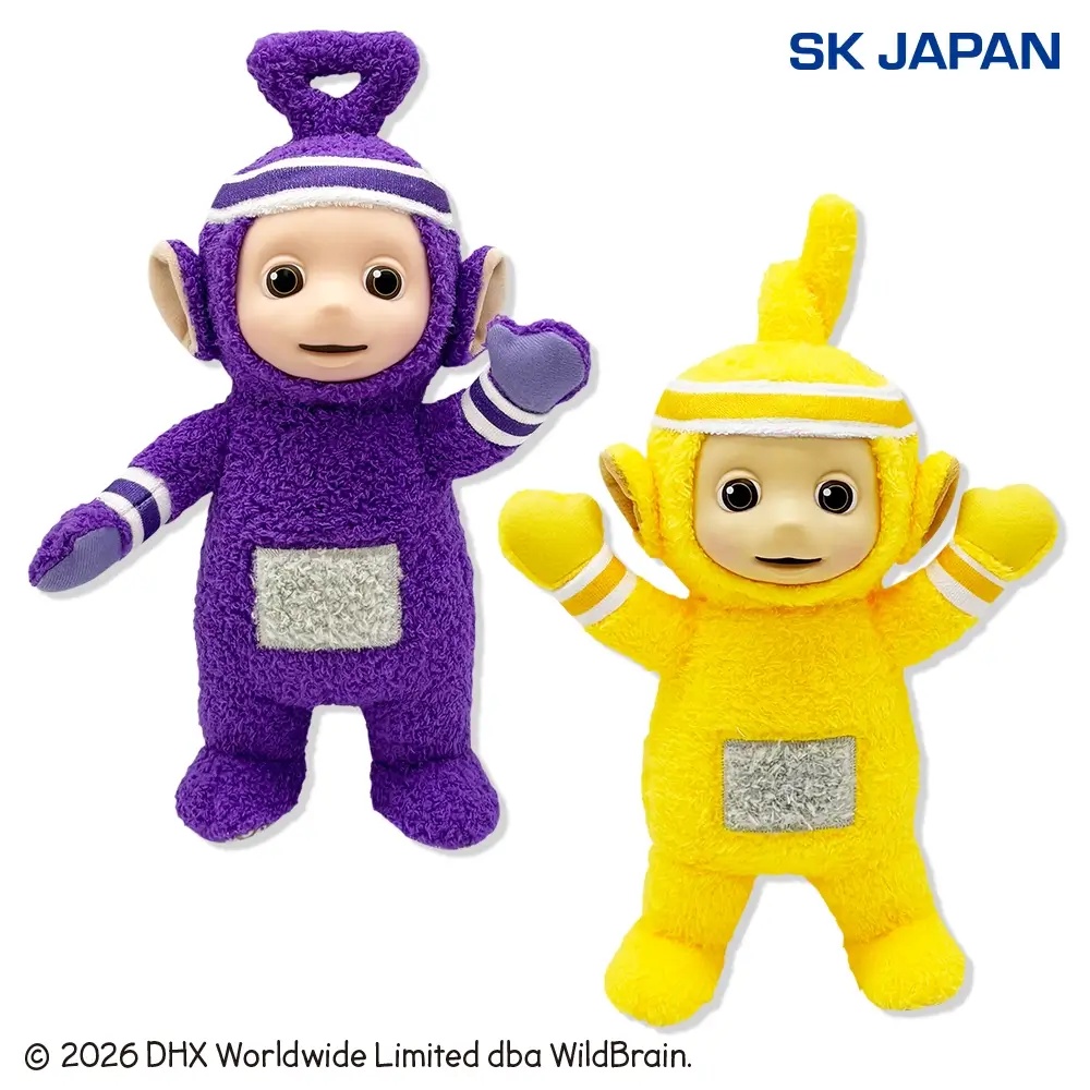 テレタビーズ Ready, Steady, Go! GBぬいぐるみ(ティンキー・ウィンキー/ラーラ)のプライズ画像