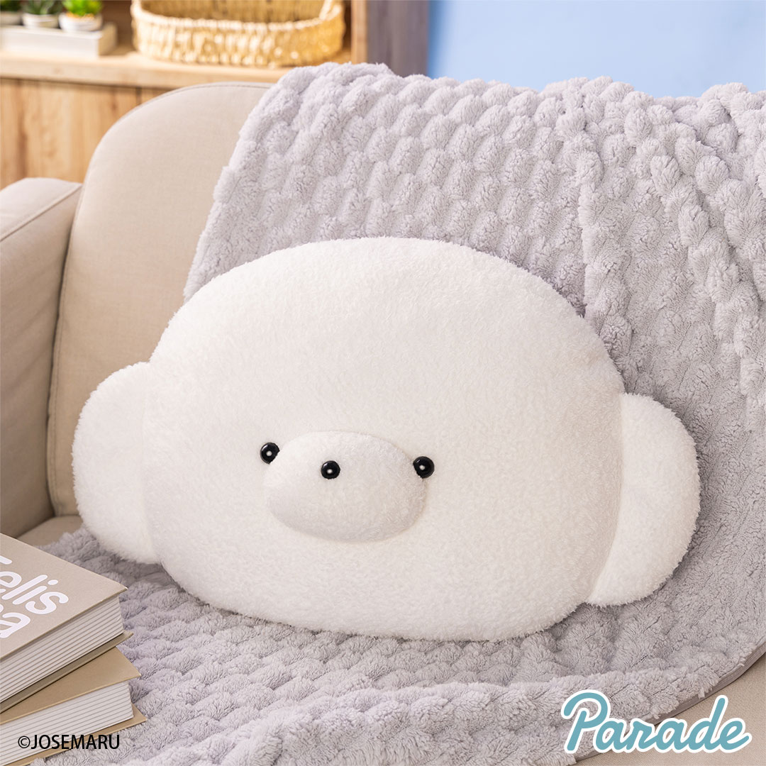 じょせまる おかおBIGぬいぐるみのプライズ画像