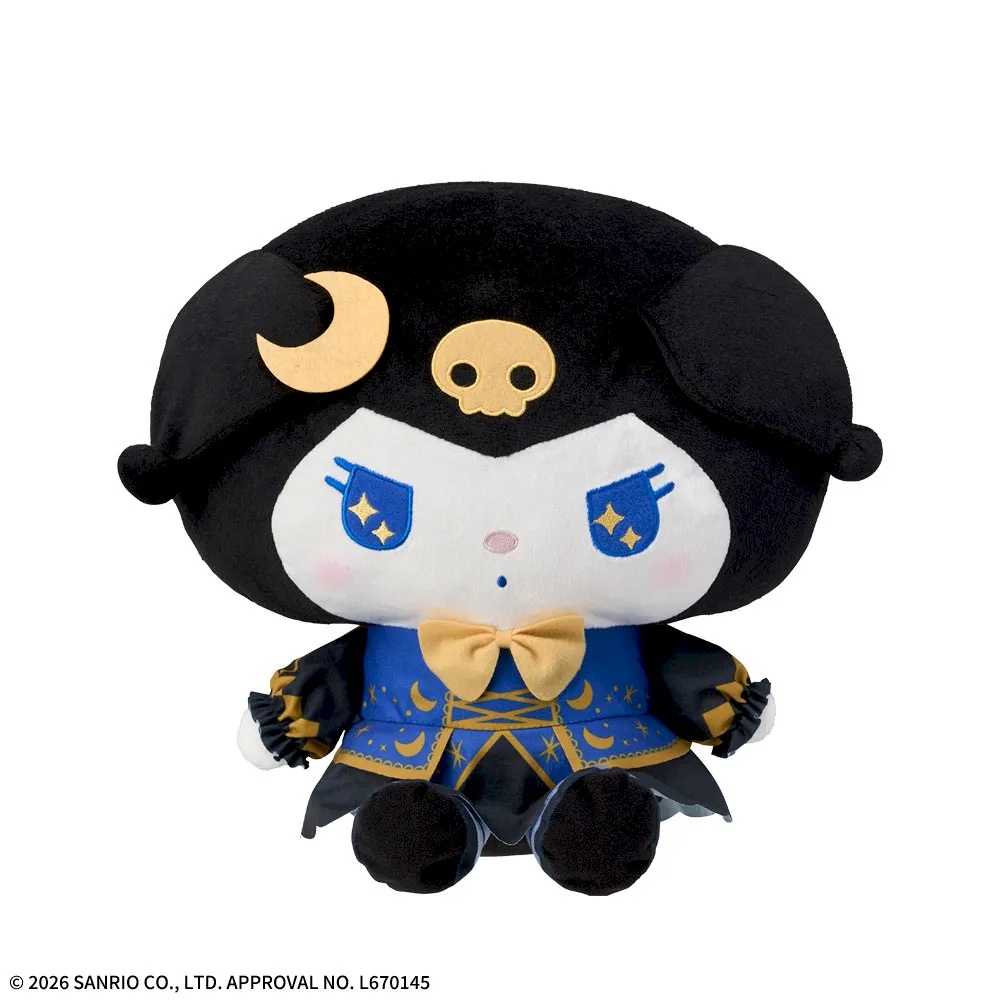 ゆるかわ サンリオキャラクターズ Lぬいぐるみ‐クロミ‐ Luna et Solのプライズ画像