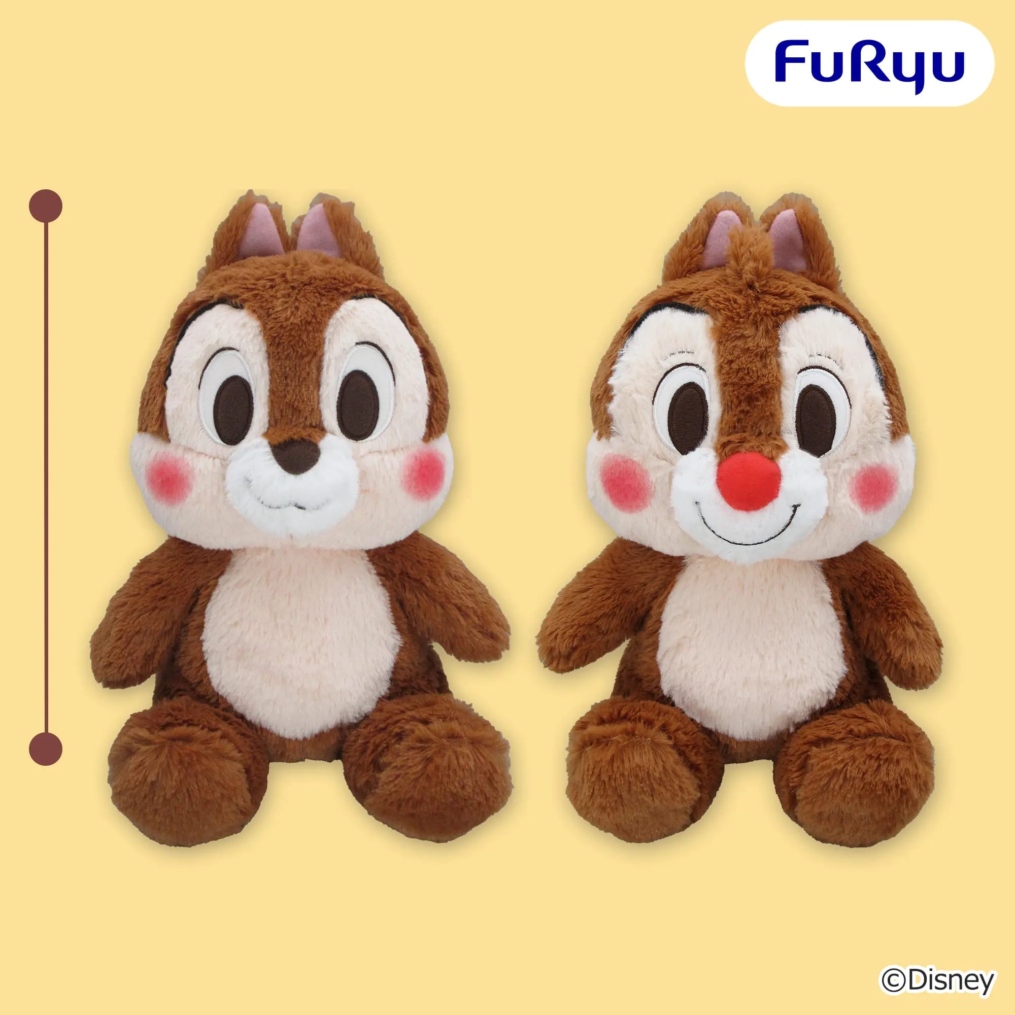 チップ＆デール FukuFuku BIGぬいぐるみのプライズ画像