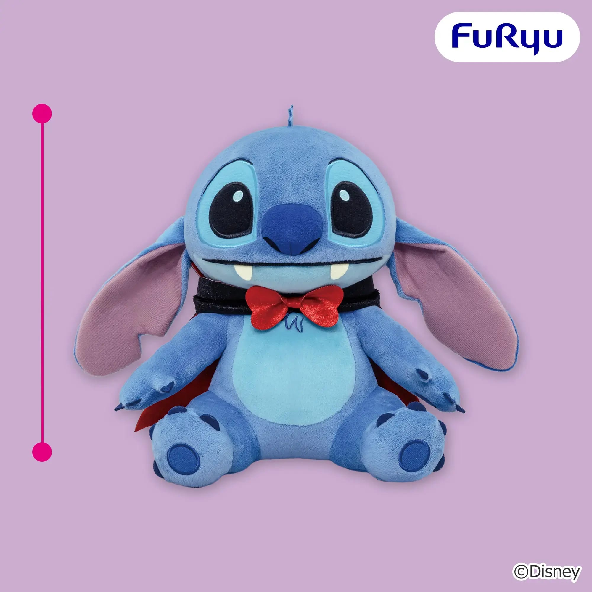 ディズニー スティッチ ヴァンパイア BIGぬいぐるみのプライズ画像