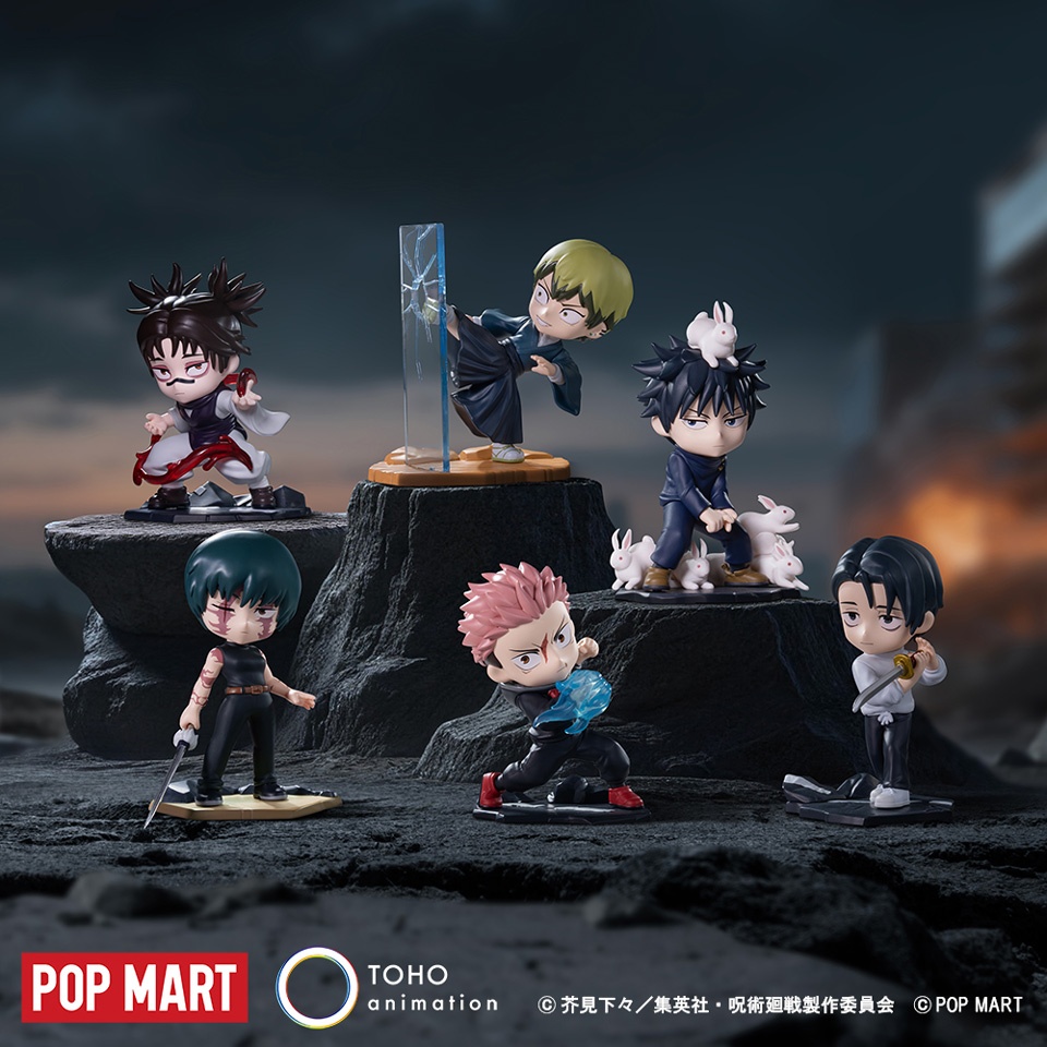 呪術廻戦×POPMART ミニキャラフィギュア ～GiGO限定～のプライズ画像