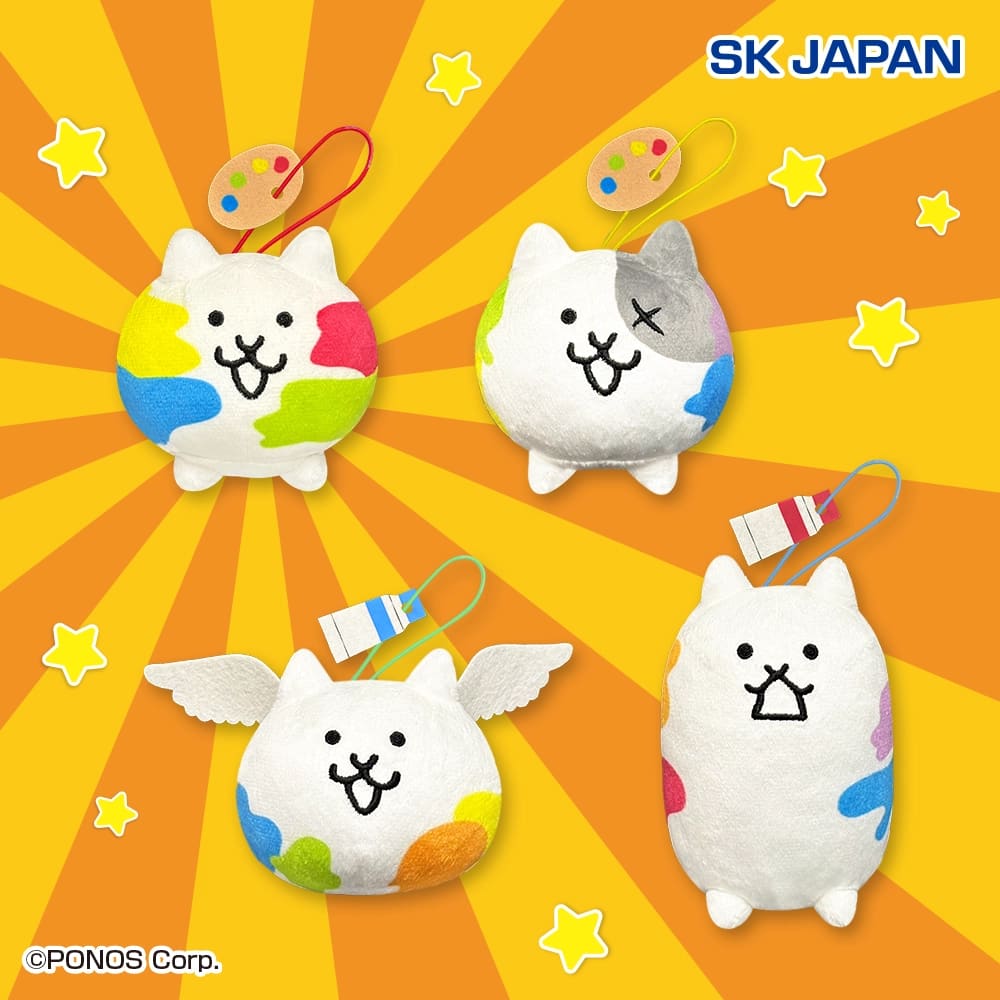 にゃんこ大戦争 ペイントマスコットのプライズ画像