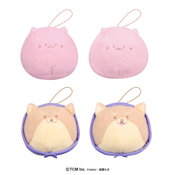 ねこもどき 羊毛フェルト風 マスコットぬいぐるみのプライズ画像