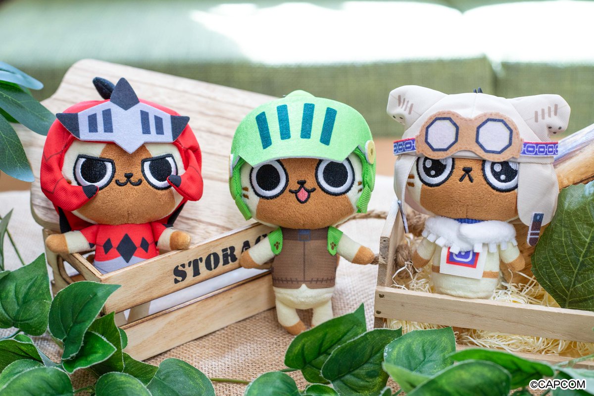 モンスターハンター デフォルメminiぬいぐるみ(アイルーセレクション)のプライズ画像