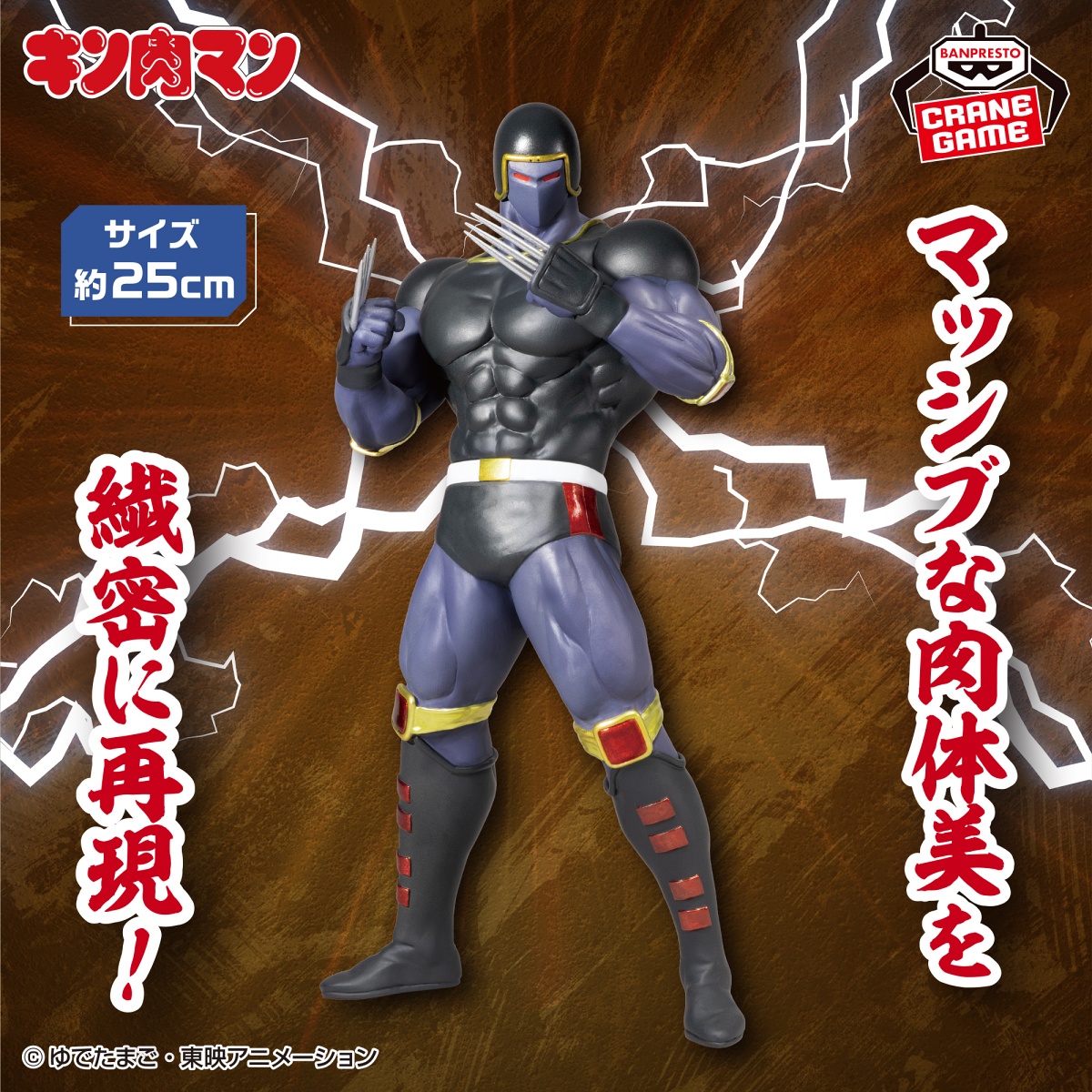 『キン肉マン』 リアルフィギュアシリーズ-ウォーズマン-のプライズ画像