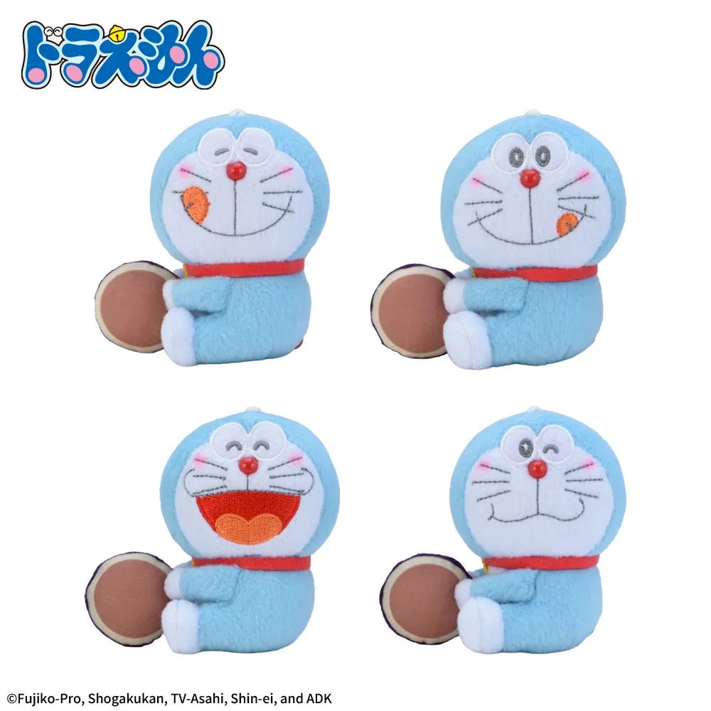 ドラえもん 赤いほっぺ マスコット どら焼き大好きVer.のプライズ画像