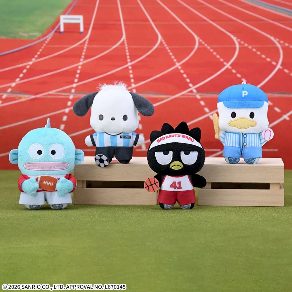 ゆるかわ サンリオキャラクターズ マスコット スポーツVol.1のプライズ画像